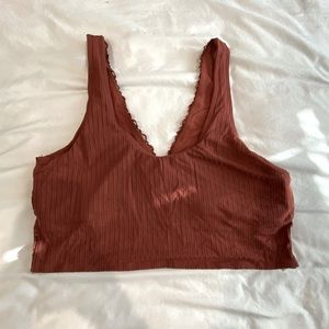 American Eagle Burnt Orange Bralette